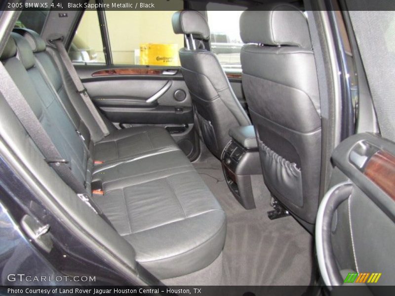 Black Sapphire Metallic / Black 2005 BMW X5 4.4i