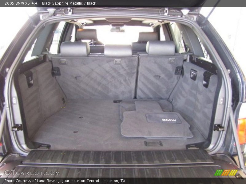 Black Sapphire Metallic / Black 2005 BMW X5 4.4i