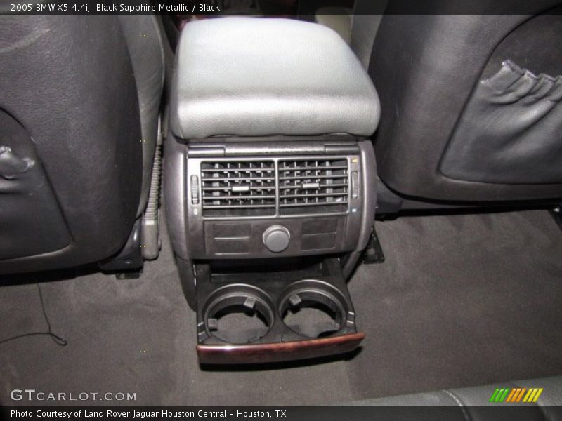 Black Sapphire Metallic / Black 2005 BMW X5 4.4i
