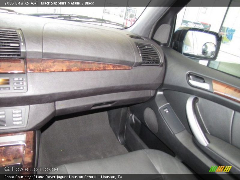 Black Sapphire Metallic / Black 2005 BMW X5 4.4i