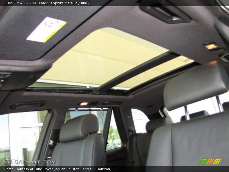 Black Sapphire Metallic / Black 2005 BMW X5 4.4i