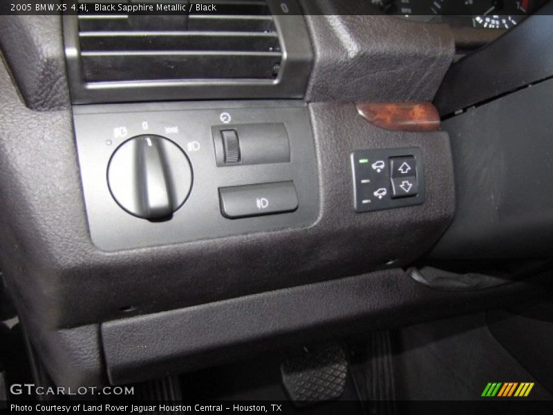 Black Sapphire Metallic / Black 2005 BMW X5 4.4i