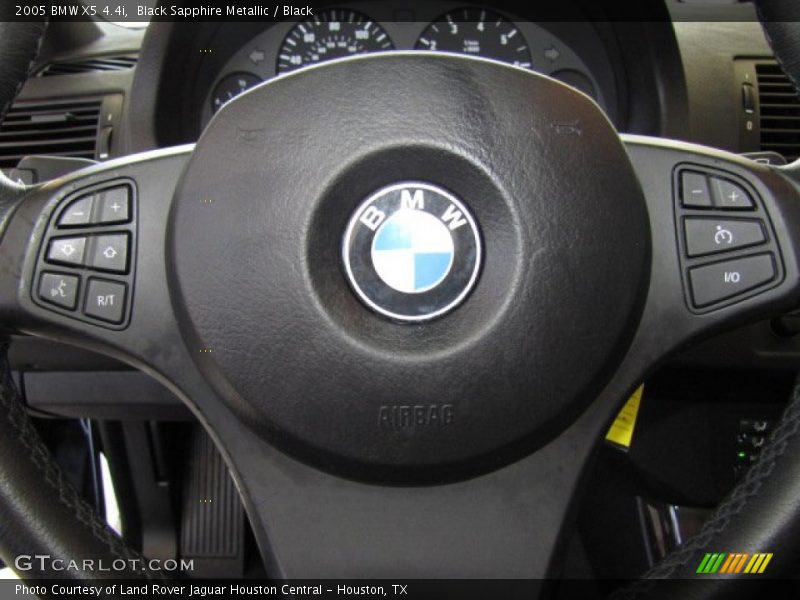Black Sapphire Metallic / Black 2005 BMW X5 4.4i