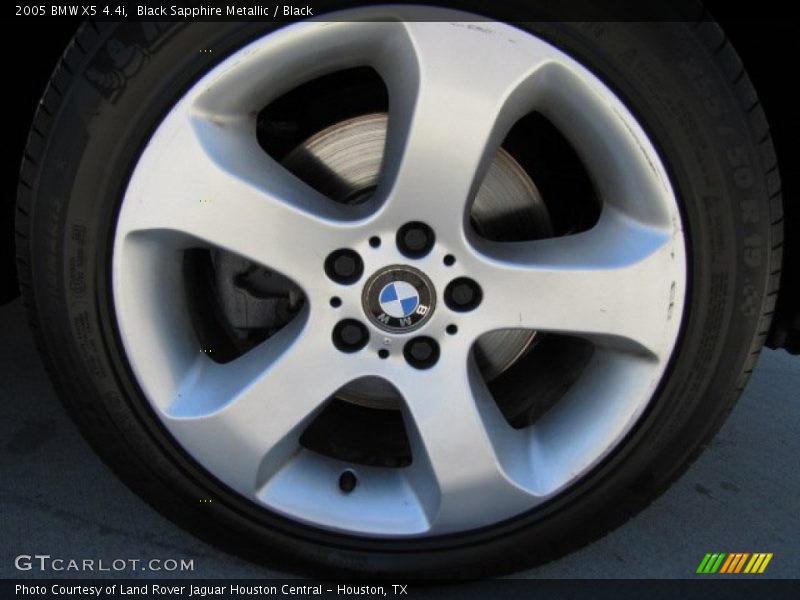 Black Sapphire Metallic / Black 2005 BMW X5 4.4i