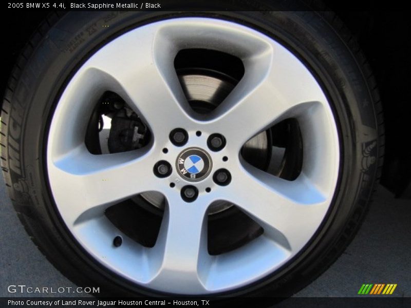 Black Sapphire Metallic / Black 2005 BMW X5 4.4i