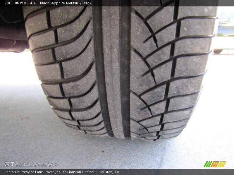 Black Sapphire Metallic / Black 2005 BMW X5 4.4i