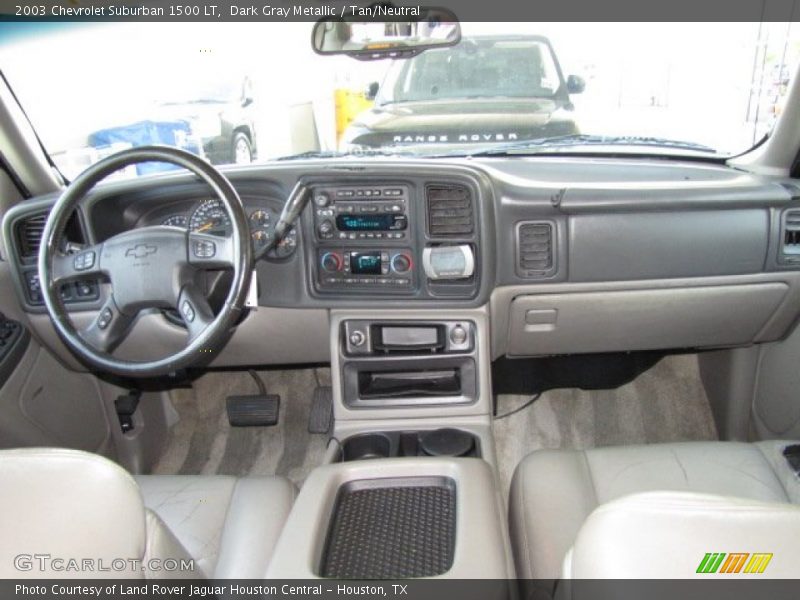 Dashboard of 2003 Suburban 1500 LT