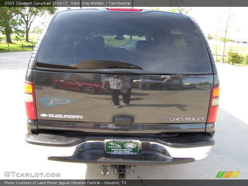 Dark Gray Metallic / Tan/Neutral 2003 Chevrolet Suburban 1500 LT