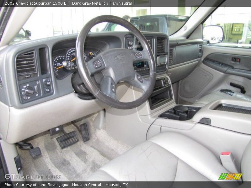 Tan/Neutral Interior - 2003 Suburban 1500 LT 