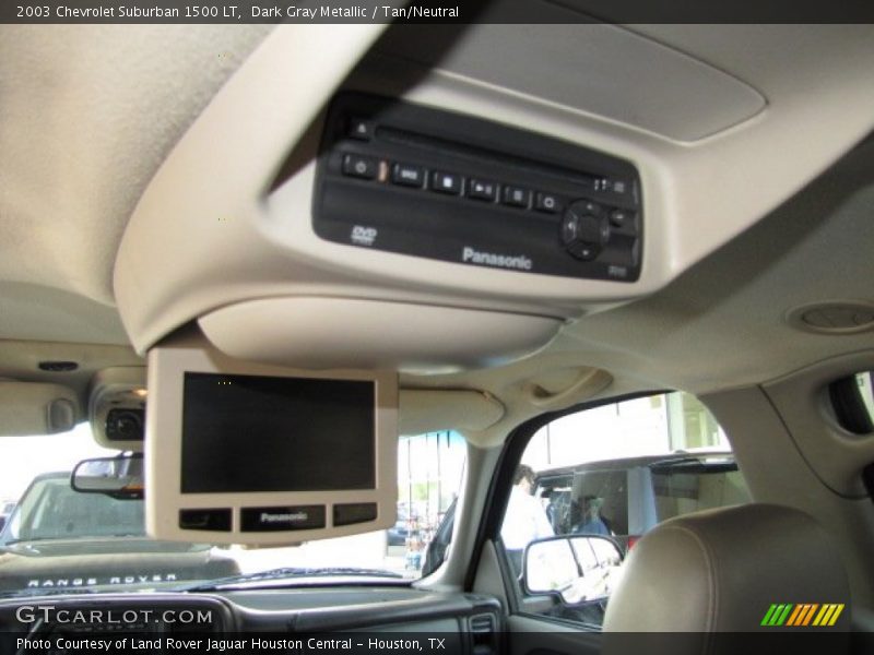 Dark Gray Metallic / Tan/Neutral 2003 Chevrolet Suburban 1500 LT