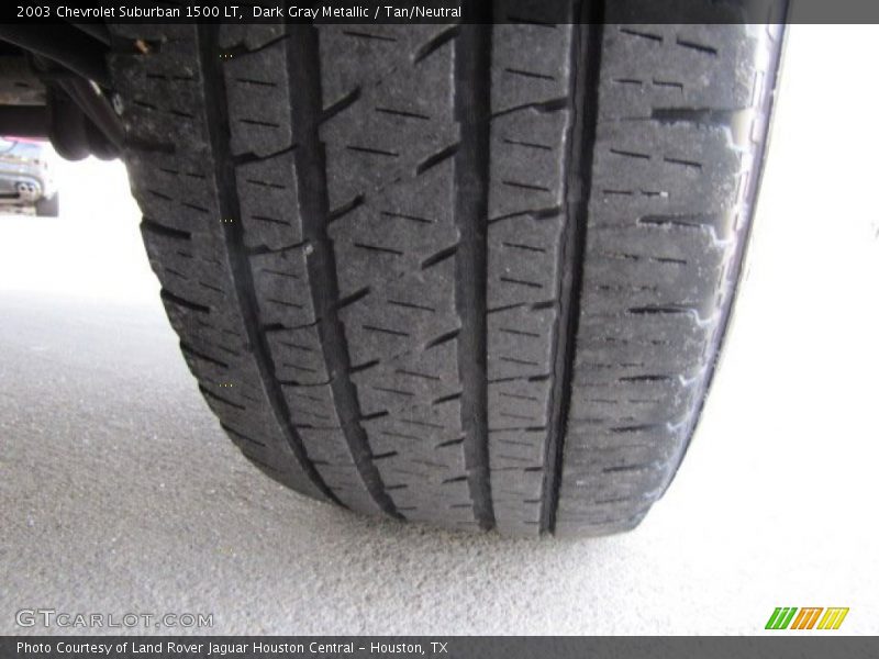 Dark Gray Metallic / Tan/Neutral 2003 Chevrolet Suburban 1500 LT
