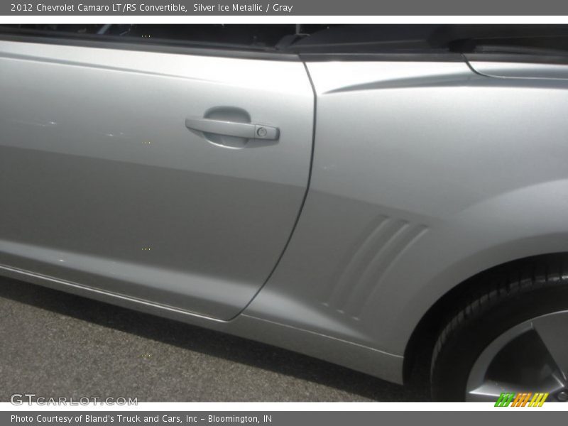 Silver Ice Metallic / Gray 2012 Chevrolet Camaro LT/RS Convertible