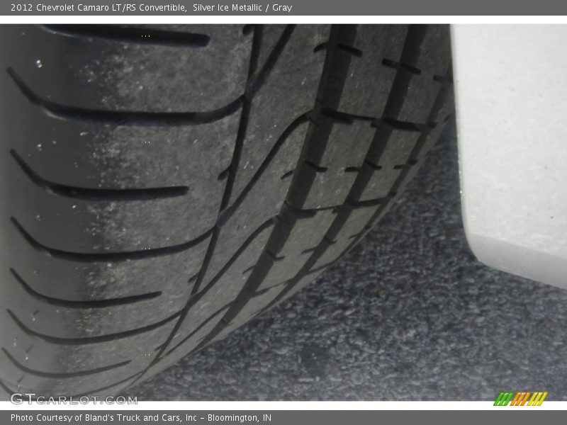 Silver Ice Metallic / Gray 2012 Chevrolet Camaro LT/RS Convertible