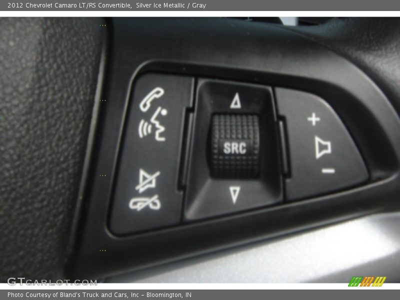 Silver Ice Metallic / Gray 2012 Chevrolet Camaro LT/RS Convertible