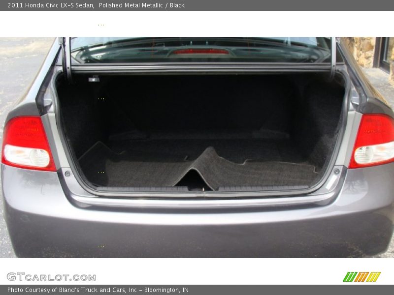 Polished Metal Metallic / Black 2011 Honda Civic LX-S Sedan