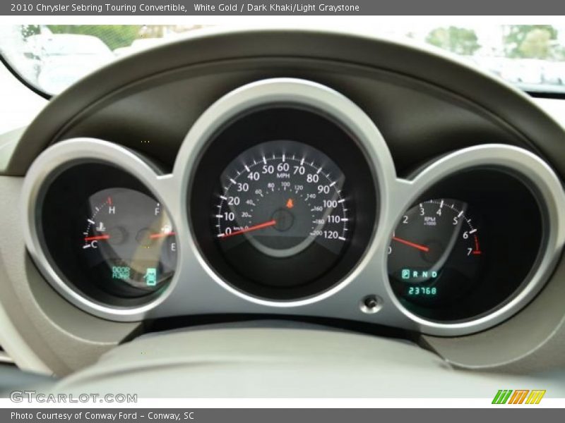  2010 Sebring Touring Convertible Touring Convertible Gauges