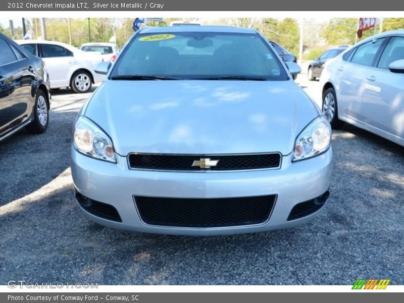 Silver Ice Metallic / Gray 2012 Chevrolet Impala LTZ