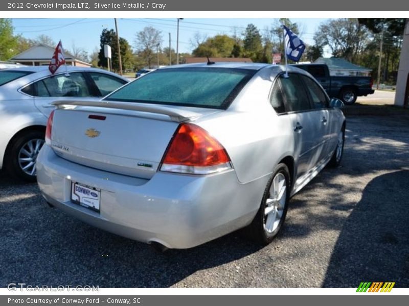 Silver Ice Metallic / Gray 2012 Chevrolet Impala LTZ