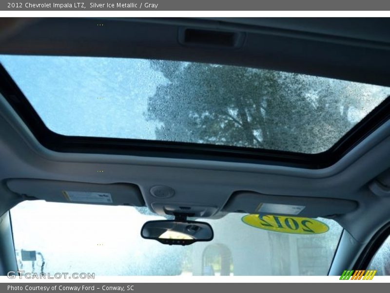 Silver Ice Metallic / Gray 2012 Chevrolet Impala LTZ