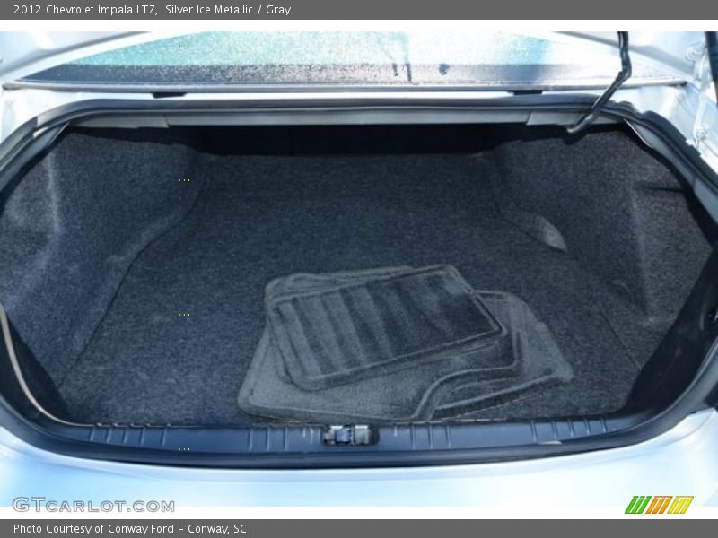 Silver Ice Metallic / Gray 2012 Chevrolet Impala LTZ