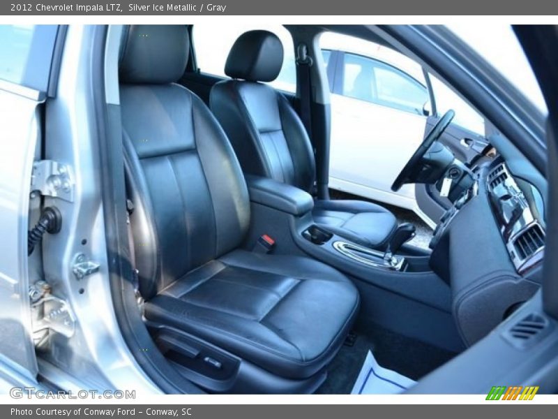Silver Ice Metallic / Gray 2012 Chevrolet Impala LTZ