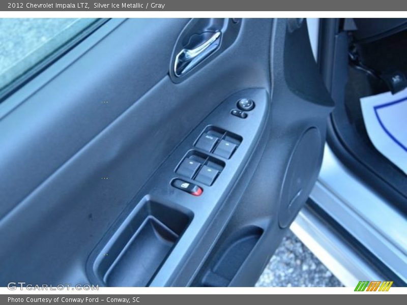 Silver Ice Metallic / Gray 2012 Chevrolet Impala LTZ