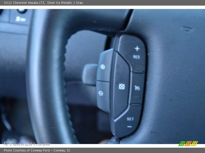 Silver Ice Metallic / Gray 2012 Chevrolet Impala LTZ