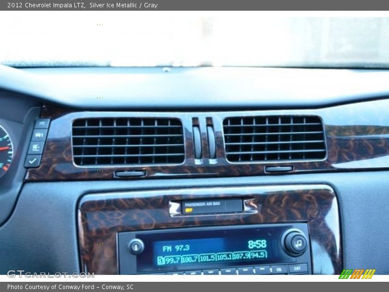 Silver Ice Metallic / Gray 2012 Chevrolet Impala LTZ
