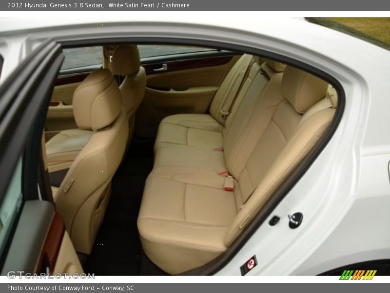 White Satin Pearl / Cashmere 2012 Hyundai Genesis 3.8 Sedan