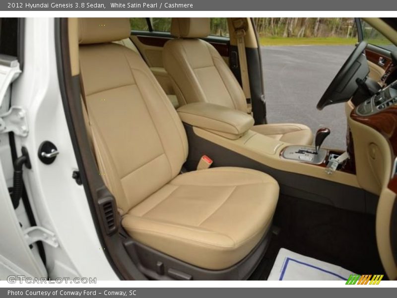 White Satin Pearl / Cashmere 2012 Hyundai Genesis 3.8 Sedan