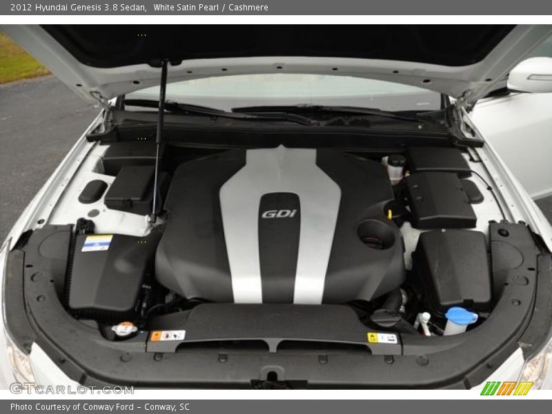 White Satin Pearl / Cashmere 2012 Hyundai Genesis 3.8 Sedan