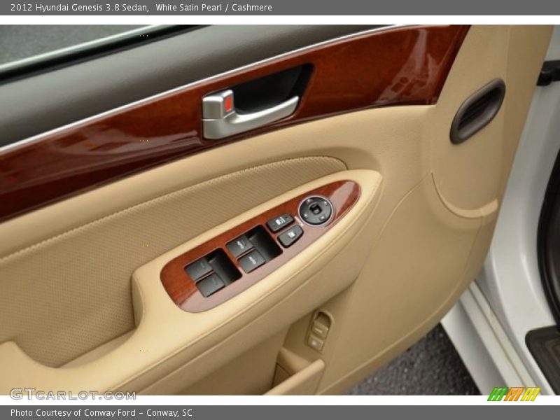 White Satin Pearl / Cashmere 2012 Hyundai Genesis 3.8 Sedan