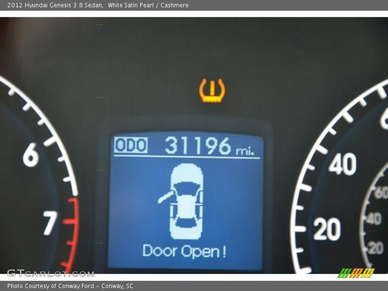 White Satin Pearl / Cashmere 2012 Hyundai Genesis 3.8 Sedan