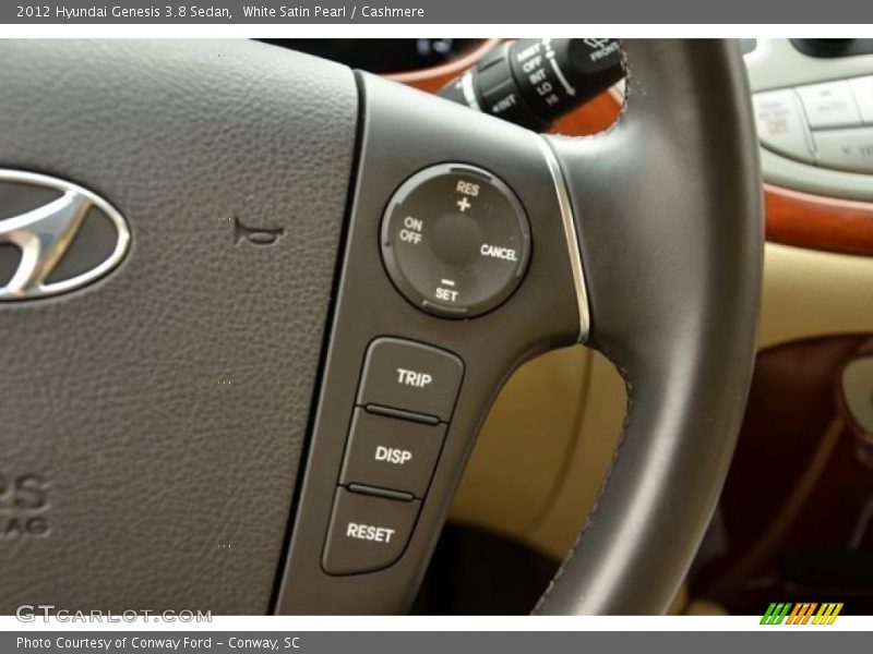 White Satin Pearl / Cashmere 2012 Hyundai Genesis 3.8 Sedan