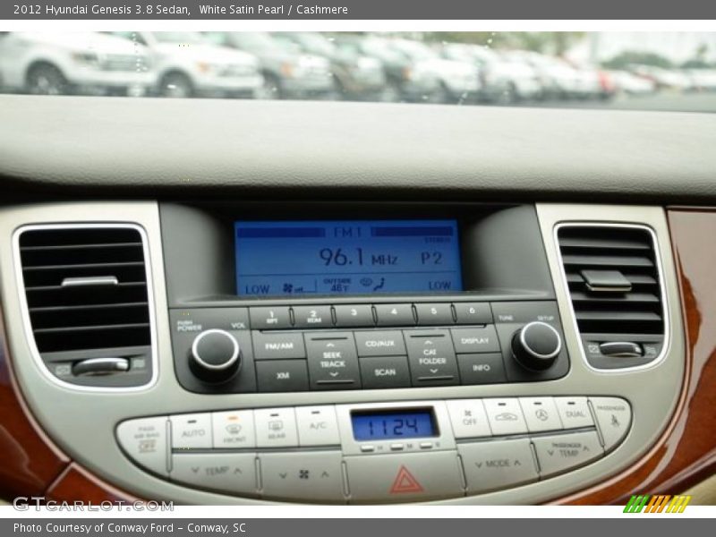 White Satin Pearl / Cashmere 2012 Hyundai Genesis 3.8 Sedan