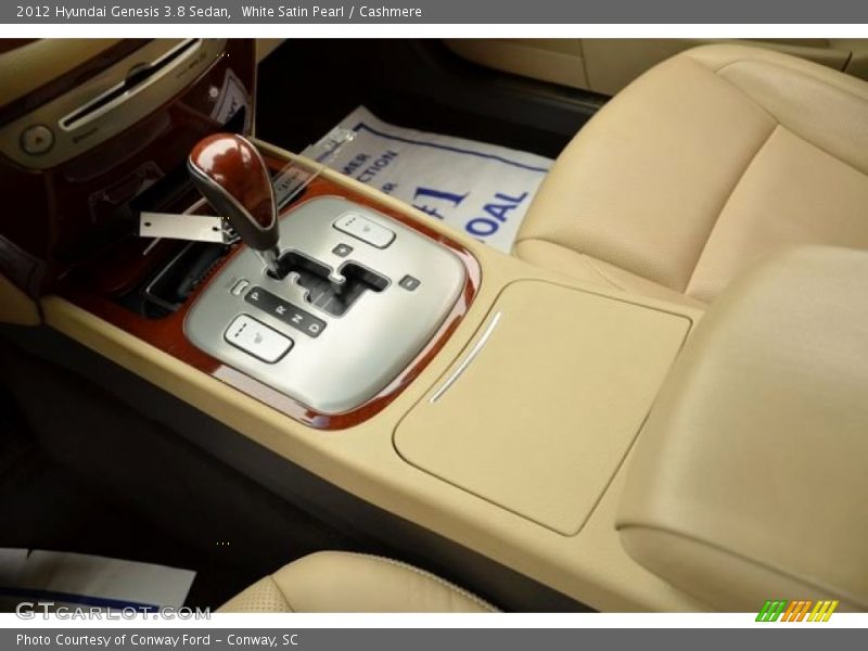 White Satin Pearl / Cashmere 2012 Hyundai Genesis 3.8 Sedan