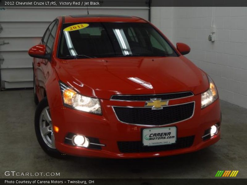 Victory Red / Jet Black 2012 Chevrolet Cruze LT/RS