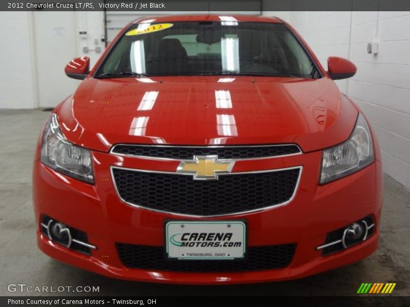 Victory Red / Jet Black 2012 Chevrolet Cruze LT/RS