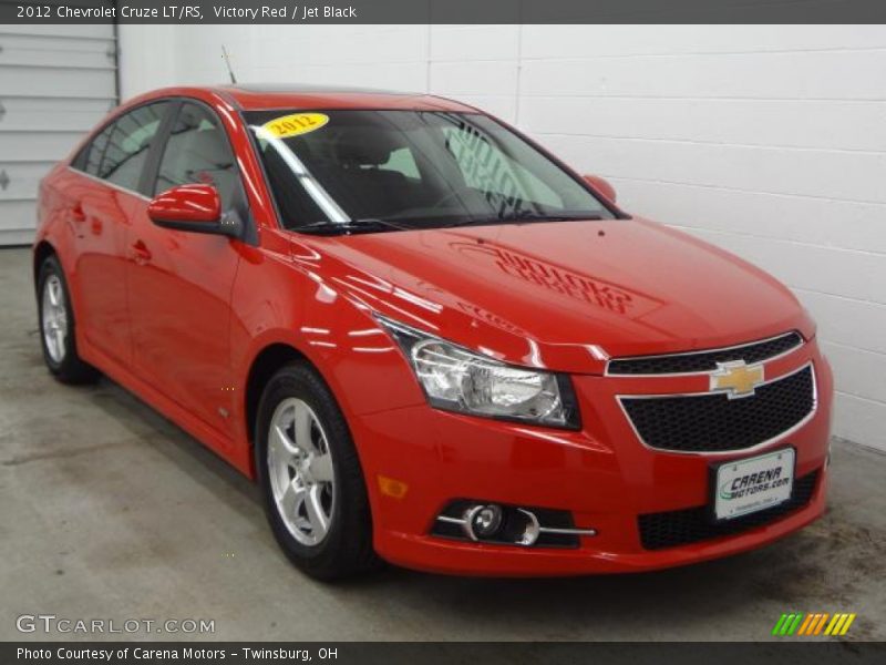 Victory Red / Jet Black 2012 Chevrolet Cruze LT/RS