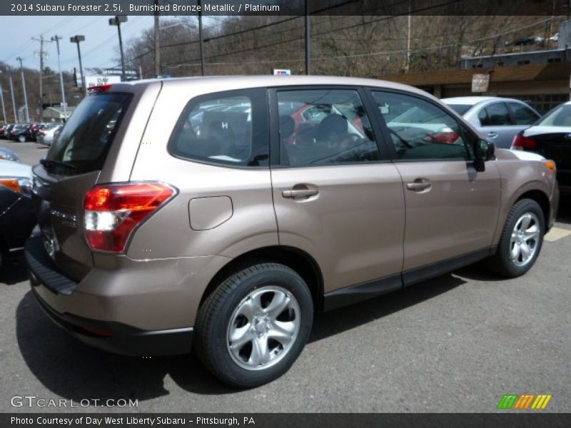Burnished Bronze Metallic / Platinum 2014 Subaru Forester 2.5i