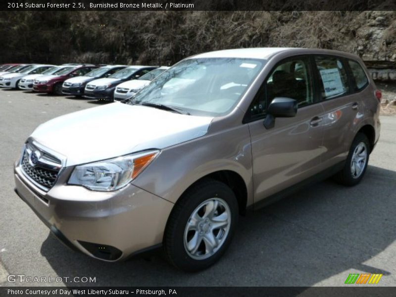 Burnished Bronze Metallic / Platinum 2014 Subaru Forester 2.5i