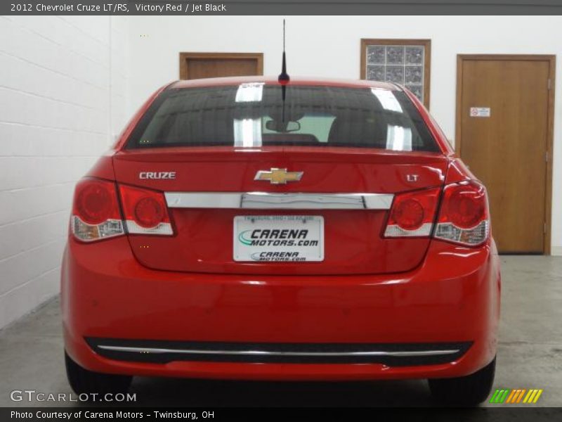 Victory Red / Jet Black 2012 Chevrolet Cruze LT/RS