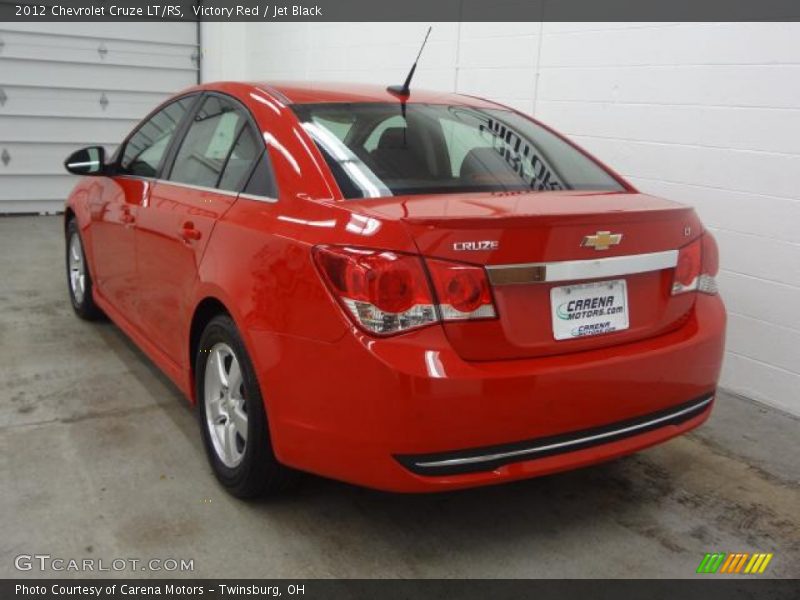 Victory Red / Jet Black 2012 Chevrolet Cruze LT/RS