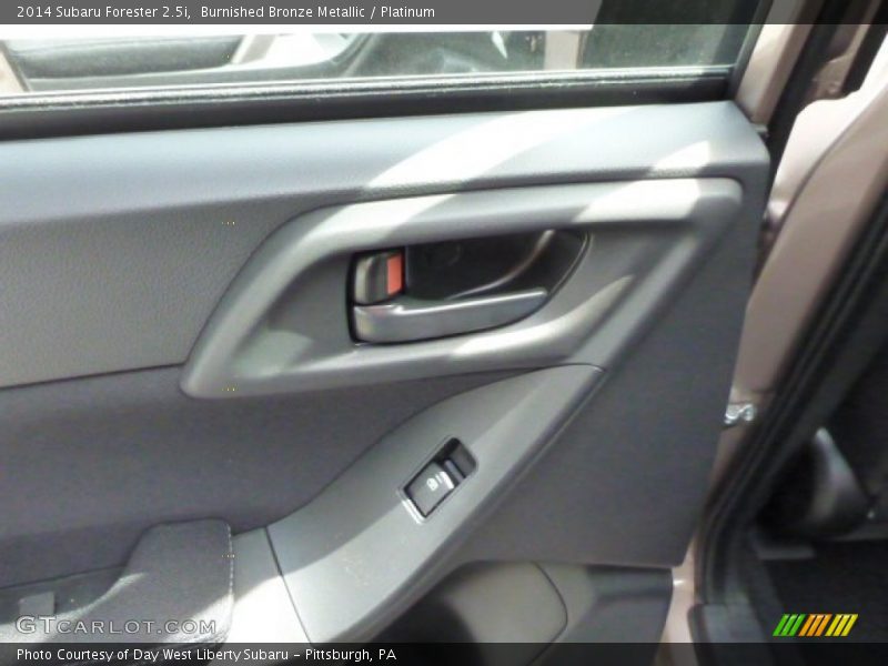 Burnished Bronze Metallic / Platinum 2014 Subaru Forester 2.5i