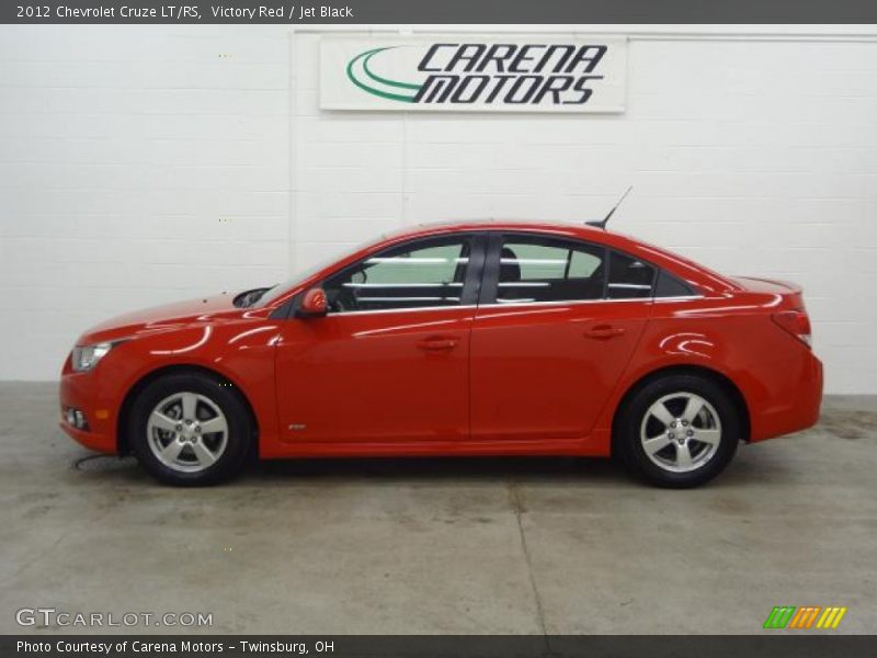 Victory Red / Jet Black 2012 Chevrolet Cruze LT/RS