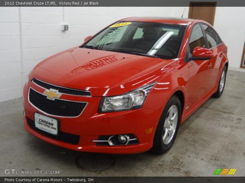 Victory Red / Jet Black 2012 Chevrolet Cruze LT/RS