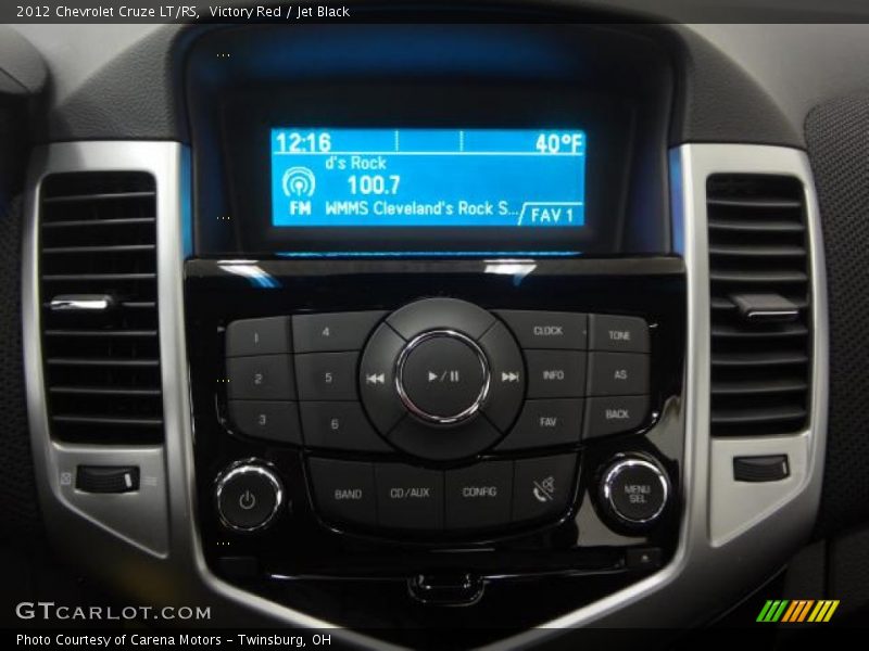 Victory Red / Jet Black 2012 Chevrolet Cruze LT/RS