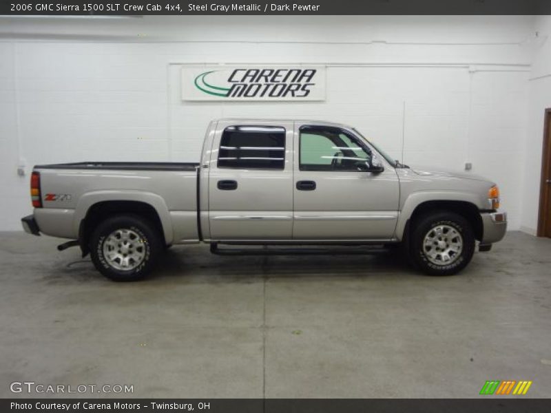 Steel Gray Metallic / Dark Pewter 2006 GMC Sierra 1500 SLT Crew Cab 4x4