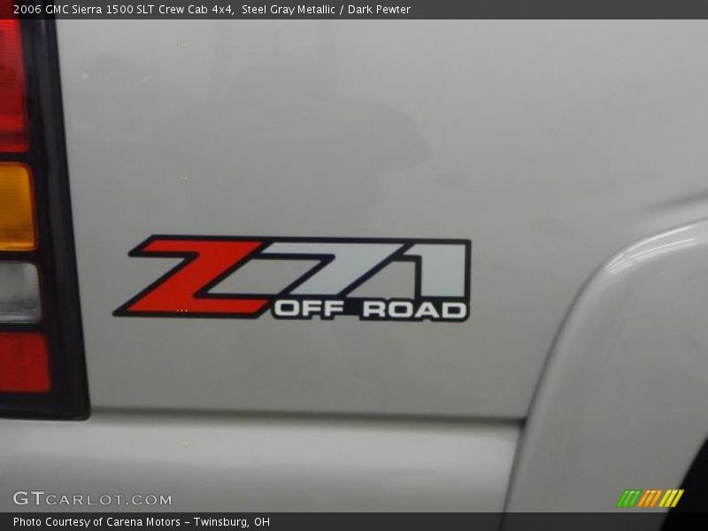 Steel Gray Metallic / Dark Pewter 2006 GMC Sierra 1500 SLT Crew Cab 4x4