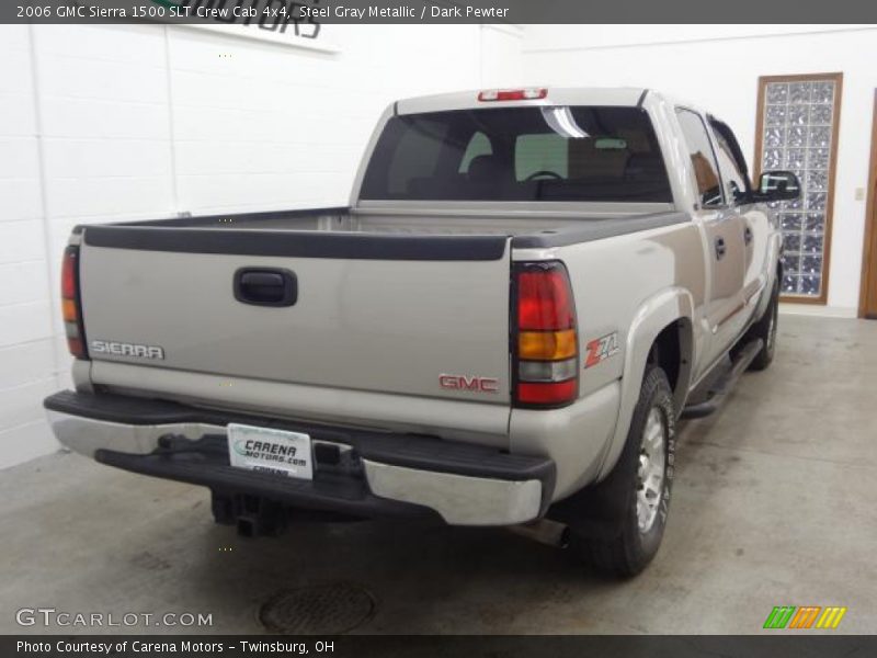 Steel Gray Metallic / Dark Pewter 2006 GMC Sierra 1500 SLT Crew Cab 4x4